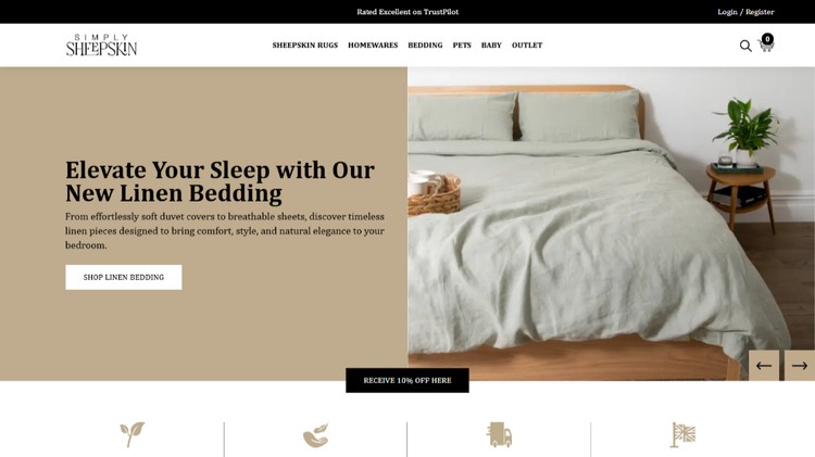 Simply Sheepskin Luxury Homewares & Bedding